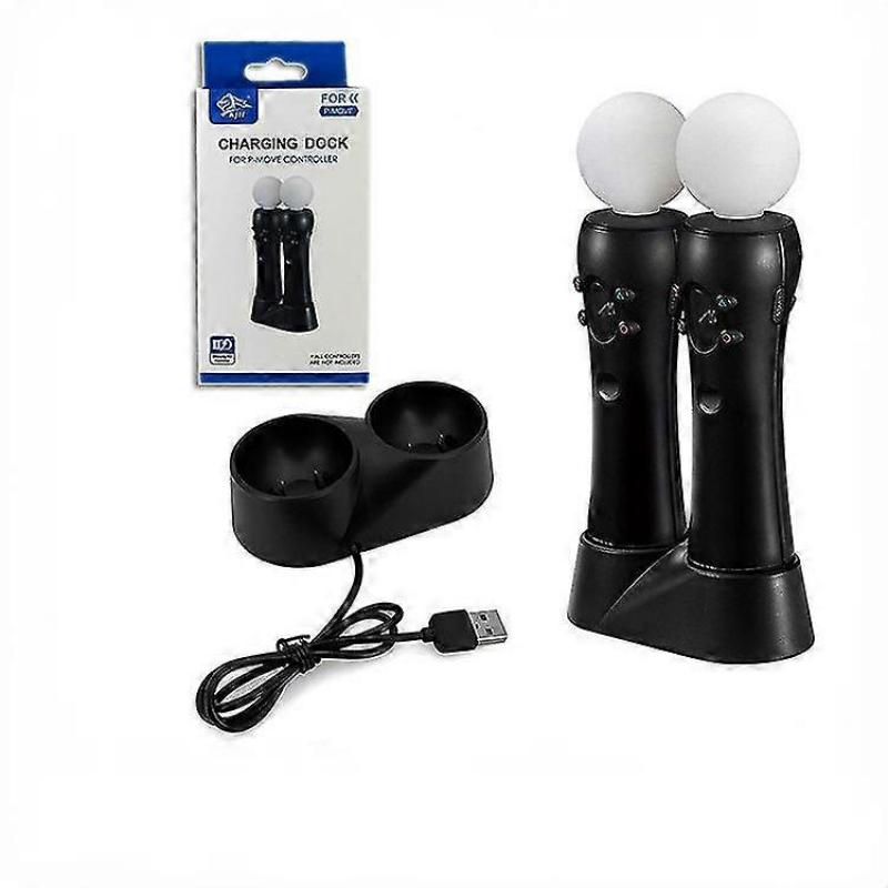 Game Control Charger For Sony Ps4 Vr Move Motion Controller Playstation Play Station Ps 4 Charging Dock 25-26