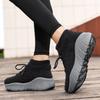 TUINANLE Women New Winter Snow Sneakers Outdoor Non Slip Thick Cotton Shoes Keep Warm Low Heels Flock Shoes