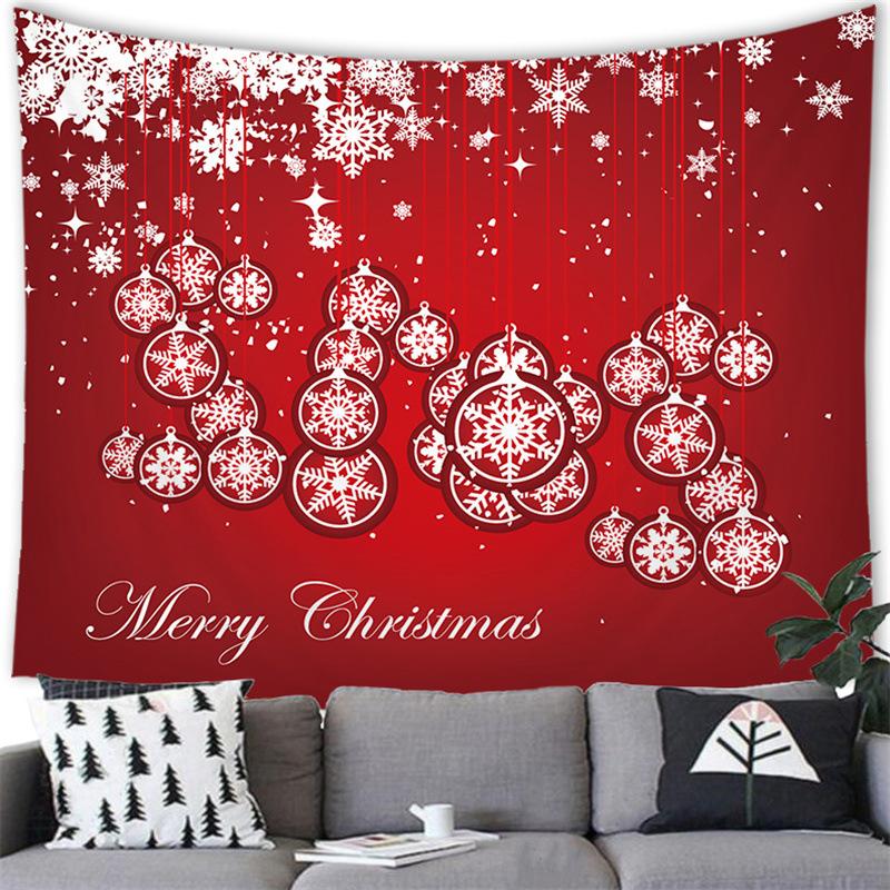 Merry Christmas Celebration Party Tapestry Wall Hanging