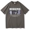 Film Horror Suspense The Blair Witch Project Mugshot Mancante T-shirt Uomo Donna Moda Vintage T-shirt Maschio Puro Cotone T-shirt