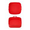 Reusable Square Shape Air Fryer Liner Food-Grade Silicone Air Fryer Accessories