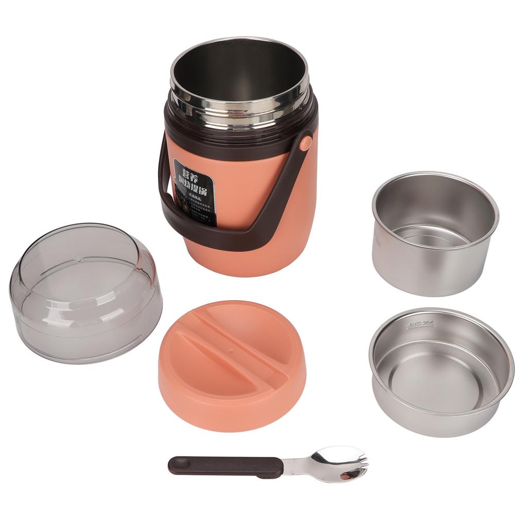 2L 3patrová izolovaná nádoba na jídlo Vakuově izolovaná nádoba na jídlo Nerezová nádoba na polévku Termální