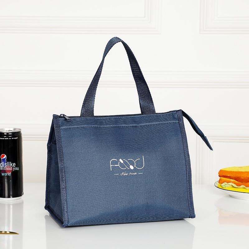 Stylish Insulated Lunch Bag: Large Capacity, Aluminum Foil Lined for Work or Outings