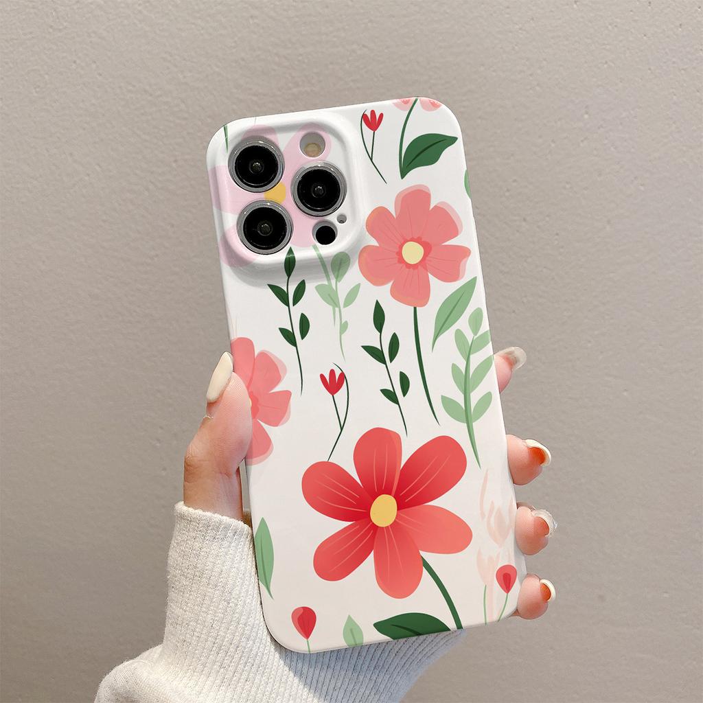 Buntes Blumenmuster 12 für Apple 11 Rundumschutz 14 Promax Handyhülle für IPhone 15 für Apple Handyhülle 13