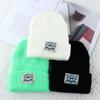Street wear Solid Colors Knitting Beanie Women Skullies Hat Fashion Design Korean Style Hat