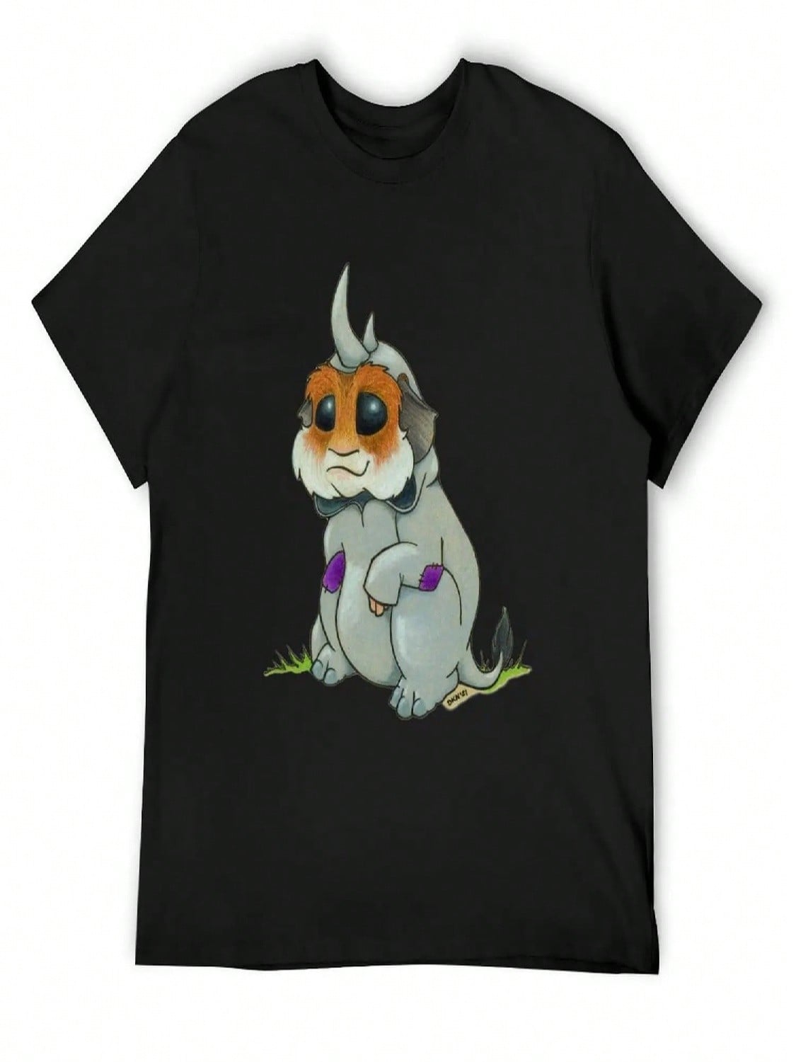 Lil  Hamster Rhinoceros T-Shirt For A Boy T-Shirts Oversize Baggy Shirts Anime T-Shirt Designer T Shirt unisex S разноцветный