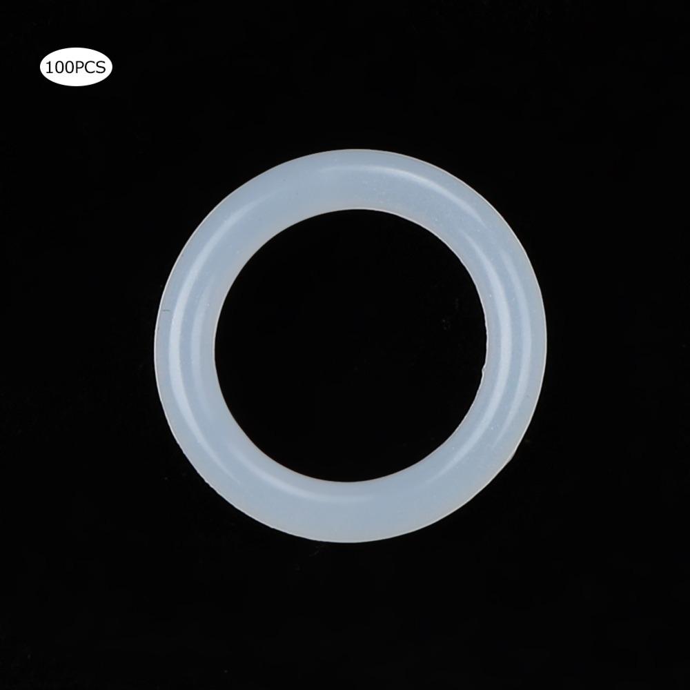 100pcs Waterproof Silicone O Ring Universal Coffee Machine Gasket Durable Sealing Washer Cafe