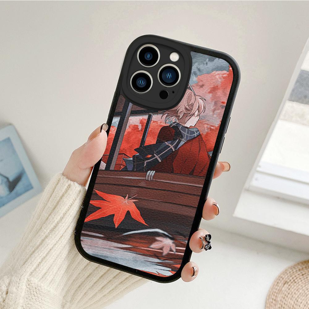 For Iphone Kazuha Genshin Impact Phone Case for Iphone 14 13 11 12 Pro MAX 13 12 MiNi 7 8 plus iphone 14 XS XR Lambskin Covers