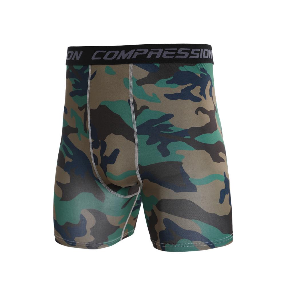 Struggle Clothing Modern Camouflage Quick-Dry Compression Shorts for Training and Running