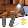 USB Rechargeable Reading Light 3 Colors Light Lamp Clip New Bookmark Night Light  Reading