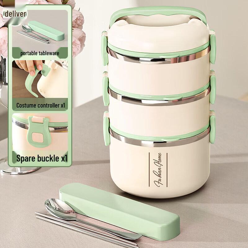 Stainless Steel Portable Thermal Lunch Box