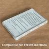 Soft Shell EBook Reader Case Silicone Reader Protective Case for XTEINK X4 E-Reader Protection