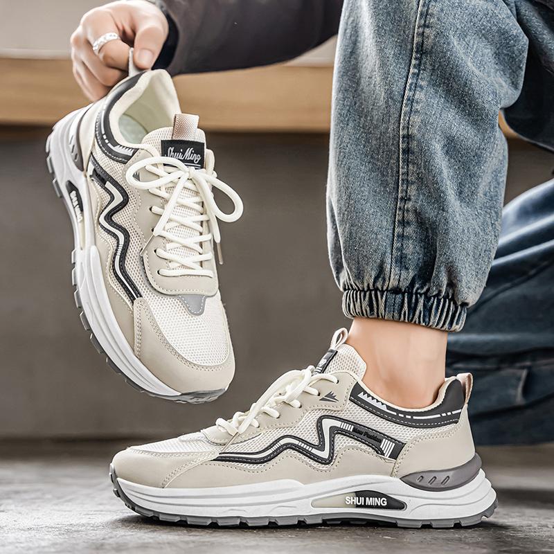 Men Sneakers 2025 Flat Breathable Sneakers Men Walk Sports Shoes Male Comfort Training Shoes Running Lightweight Sneakers Shoes