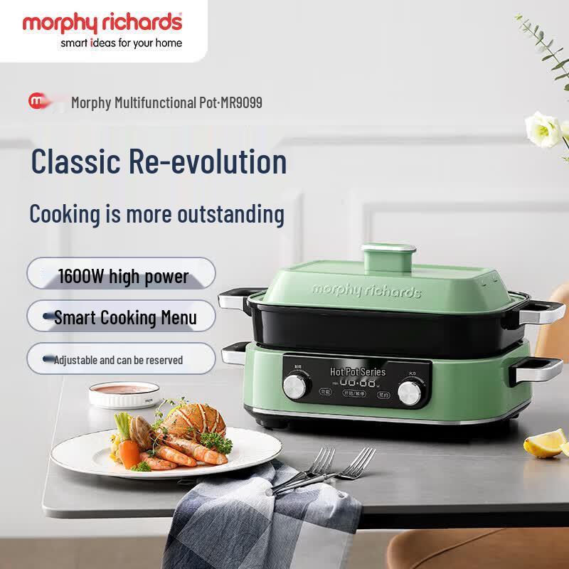 Morphy Richards 5L Multi-functional Electric Cooker MR9099 CN plug (adapter included)