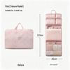 Compact 7-in-1 Hanging Travel Organizer: Large Capacity for Underwear and Clothes