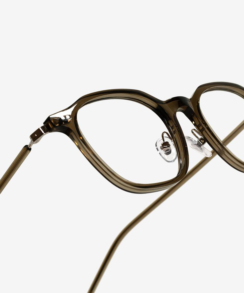 Weeoweeo Melo 01 Khaki Blue Light Blocking Glasses