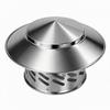 Weatherproof Rain Cover Stainless Steel Cone Top Chimney Cap Durable Chimney Cap  Rain Protection