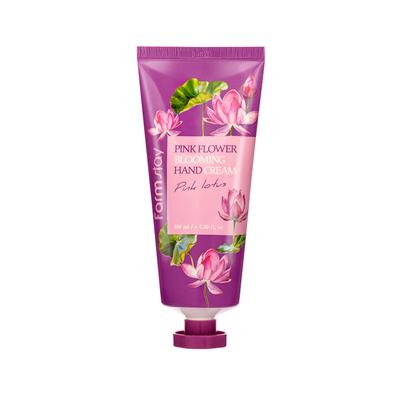 Rosa Blume blühende Handcreme Rosa Lotus