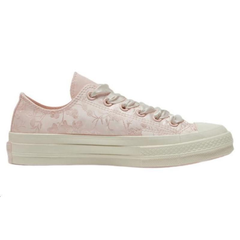 Converse Chuck 70 Chuck 70 Low Textured Floral Low Top Canvas Shoes Unisex Pink