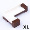 DIY City Decoration Home Building Block Accessories Bed TV Sofa Refrigerator Dining Table Sweeper Phone Brick Gift Toy Kids J078