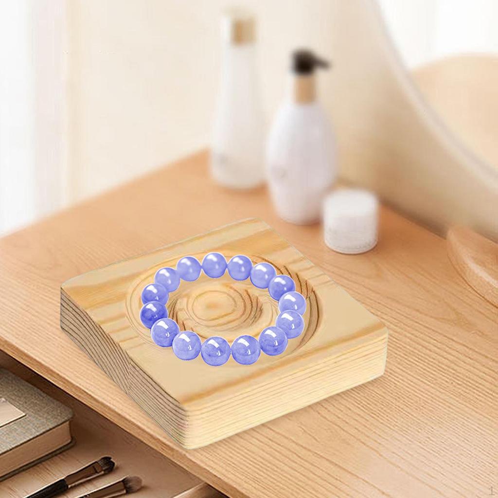 Bead Pendant Bracelet Bangle Display Tray Stand Organizer Birthday Gift for Retail Shop