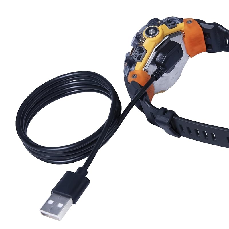 

Balerion Charger Cable for Casio G-Shock G-Squad GBD-H1000(Not GBD-H100) and GSR-H1000 Type A