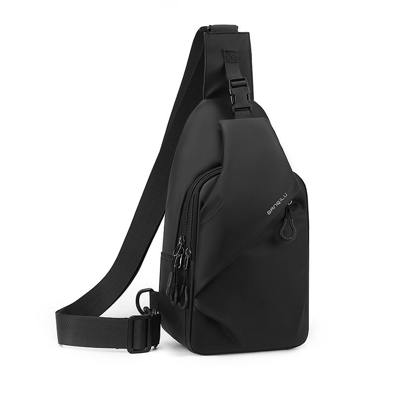 Men's Chest Bag Multi-functional Outdoor Crossbody Bag Water-repellent Shoulder Bag
