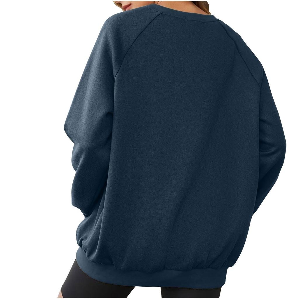 Kadın Büyük Boy Kapşonlular Polar Sweatshirtler Uzun Kollu Kazaklar Kazak Sonbahar Giysileri