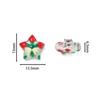 5pcs/lot Glass Loose Bead Christmas Stars Snowflakes Beads For DIY Jewelry Making Earring Necklace Pendant Festival Decor Gift