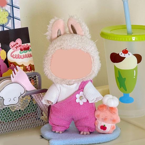 Doll Clothes Set for 17cm Labu-bu Luxury Chic Style Outfit Unique Doll