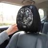 2 Pezzi Copri Poggiatesta Auto Antipolvere Federa Divertente per Cuscino Auto Decorazione Quotidiana per Auto