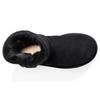 UGG Mini Bailey Button Bling Fleece Lined 'Black White' Women's 1016554-BLK