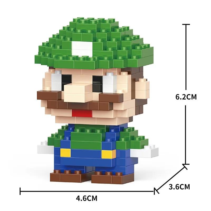Cartoon Building Blocks, Animal Dolls, Educational Assembling Toys, Ornaments, Small Particles, Children's Birthday Gifts