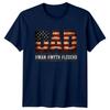 Dad Unisex Myth Legend Unisexs Tshirt Patriotic Fathers Day Gift For Him