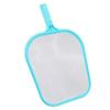 Pool Net Cyan Quick Cleaning Plastic Structure Nylon Material Pool Skimmer Leaf Net for Hot Tubs Fountains