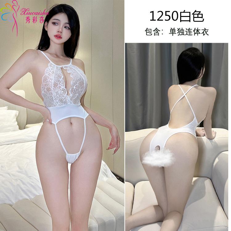 Sex Lingerie Sexy Pajamas Small Breasts Shame Onesie Female Seduction Bed Free Transparent Passion Bed Clothes
