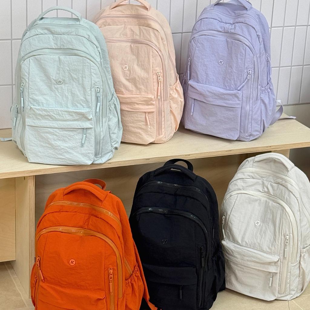 Schoolbag Student School Bag Fashion Travel Backpack Women's Outdoor Leisure Men's Backpack Large Capacity College Student School Bag Women