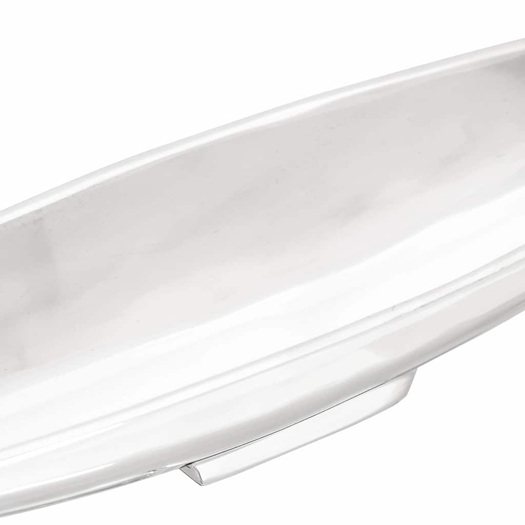 Fruit Basket Silver 53 X 9 X 10 Cm Aluminum