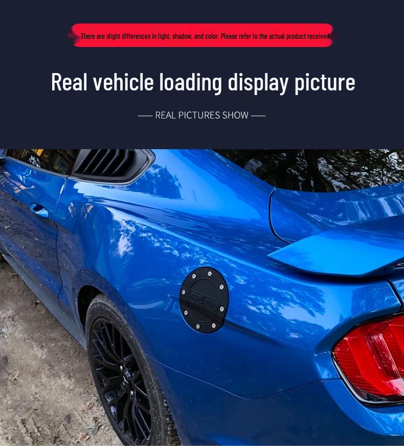 Carbon Fiber Fuel Tank Cap for Ford Mustang (2015-2020)