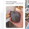 3/5 Pcs Hanging Encrypted Steel Wool Dishwashing Belt Stainless Steel Rope for Sink & Cookware Cleaning