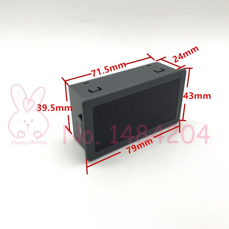 Digital Thermometer DC12V 24V / 5V Red Blue LED Temperature Display Indicator 5135T, Optional: Pt100 RTD Sensor Class A 4 Wire