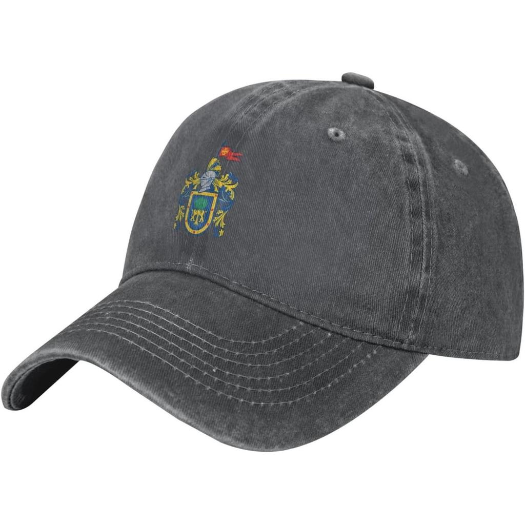 Jalisco Crest Embroidered Washed Baseball Cap Distressed Cotton Casual Golf Hat Unisex