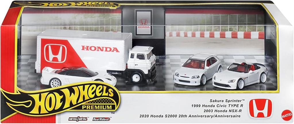 Hot Wheels Premium Collector's Set Assortment - Honda Type-R Heritage New