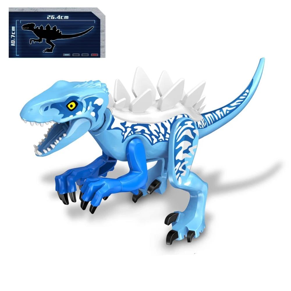 Raptor Brutal Building Jurassic Blocks World 2 MINI Figuras de Dinossauro Peças Blocos Dino Brinquedos Para Crianças Dinossauros Natal