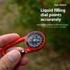 Navigation Tool Compasses for Teen Adults Hiking Fishing Camping Multifunction Keychain Pocket Carabiner Compasses Pendant