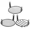 6.5 Motorcycle Side Mount Headlight Round Grill Cover Mask Led Headlights Grill Cover CNC for Cruiser Chopper Cafe Racer