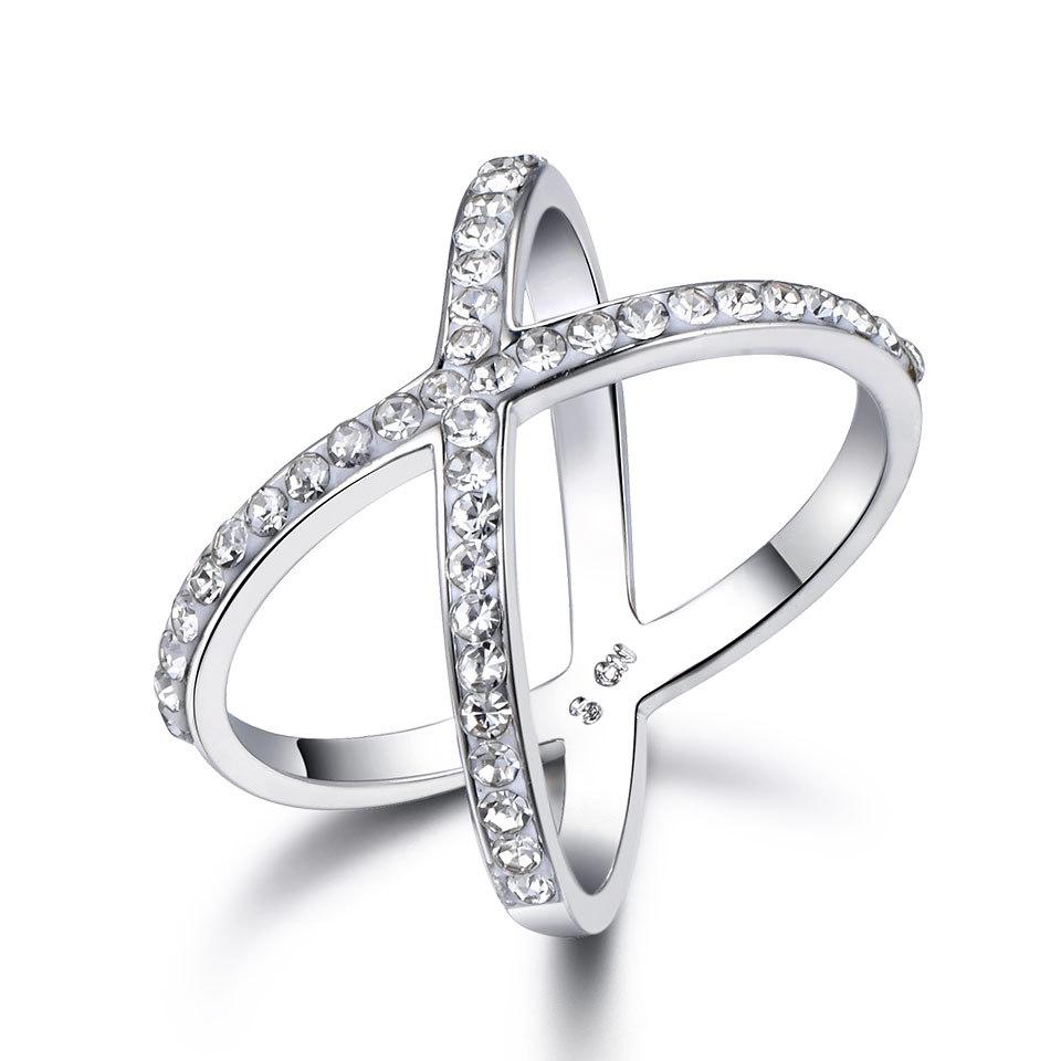 Umcho Dame Fint Smykke Korsring Mote Stil - Perfekt Gave Bursdagsfest