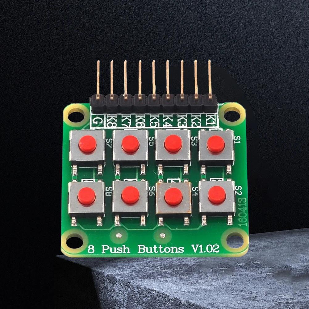 

Compact 2x4 Matrix Keyboard Module for Arduino AVR PIC with 8 Push Buttons Ideal for MCU Expansion Projects spain