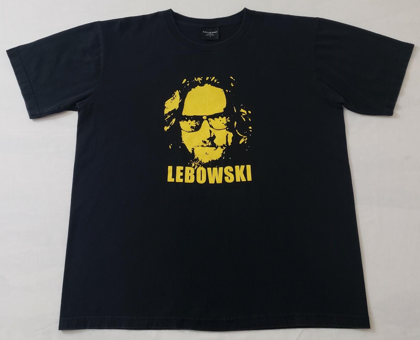 Vintage 2000s The Big Lebowski Movie Promo T-Shirt Sz Large The Dude Y2K RARE S