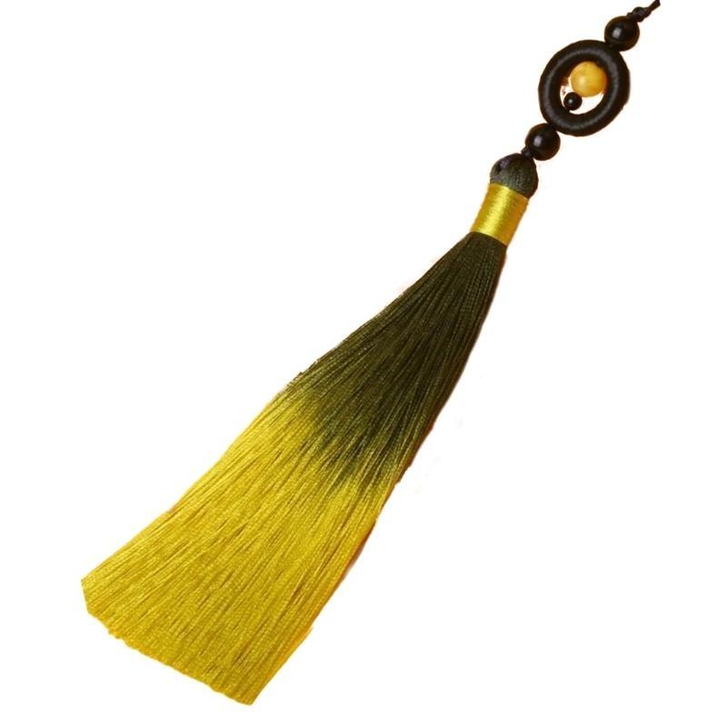 A52E Handcrafted Polyester Tassels for Martial Arts Swords Jewelry Making Accessories